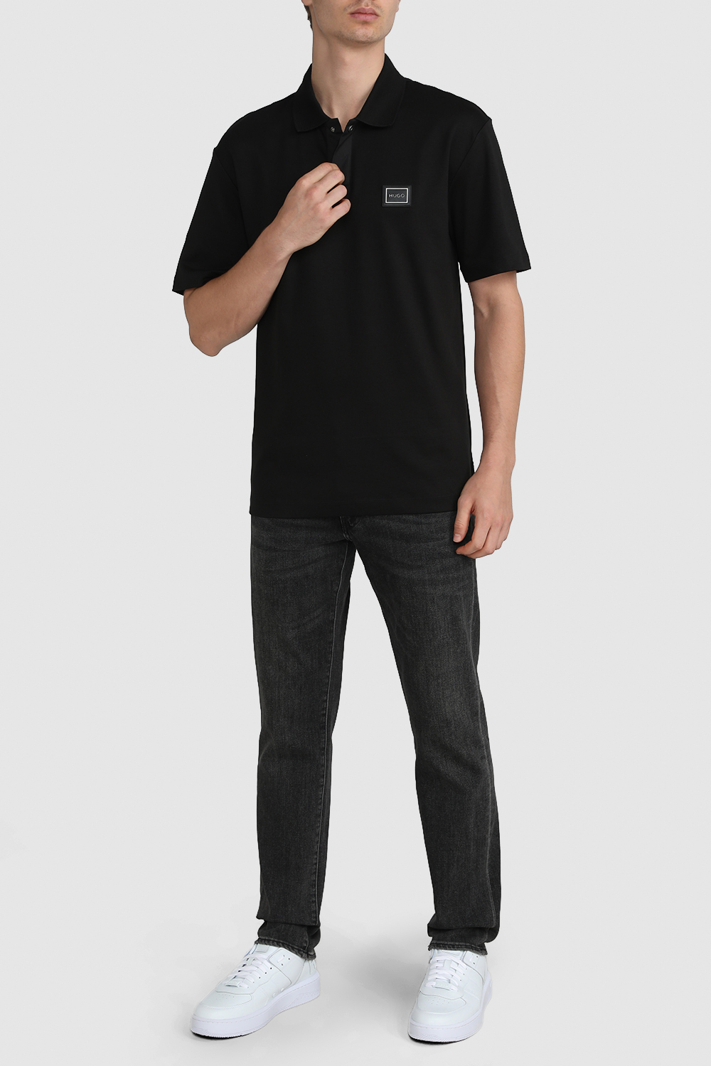 חולצת פולו עם פץ`